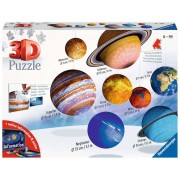 3D Puzzle Solar System